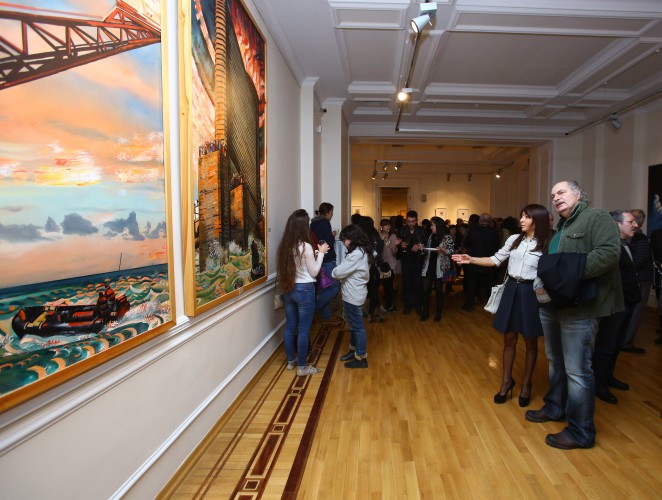 В Баку открылась персональная выставка Сируза Мирзазаде (ФОТО)