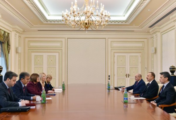 Президент Азербайджана принял спикера сербского парламента