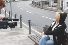Назенин сняла в Босфорском проливе клип на свой "миллионный" хит (ВИДЕО,ФОТО)