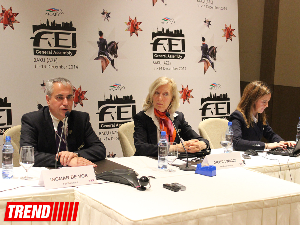 Newly-elected FEI president talks about future plans (PHOTO)
