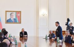 Президент Ильхам Алиев: Азербайджан известен в мире как спортивная держава (ФОТО)