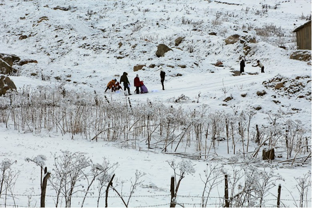 В Гусарском районе прошел зимний лагерь скаутов (ФОТО)