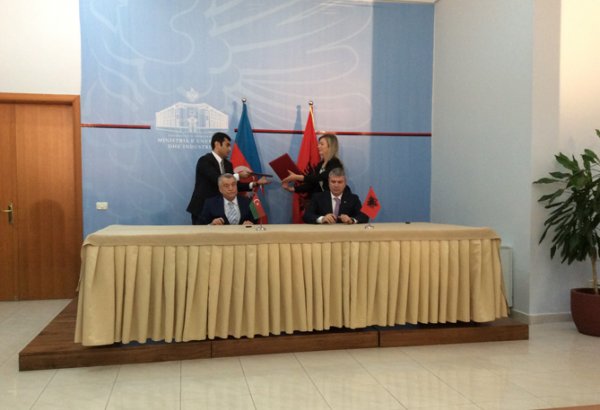 Азербайджан газифицирует Албанию (ФОТО)