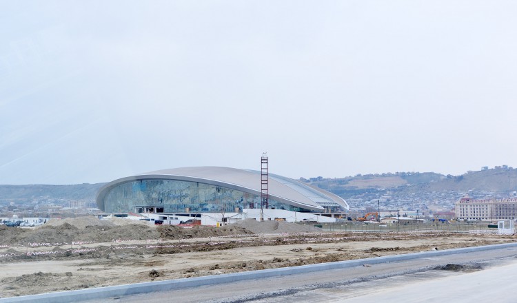 Azerbaijani president, his spouse review construction progress at several facilities