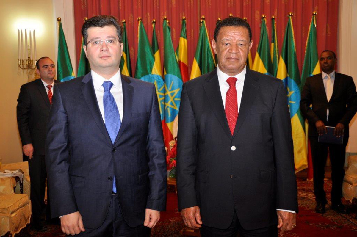 Azerbaijani ambassador accredited to Ethiopia (PHOTO)