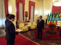 Azerbaijani ambassador accredited to Ethiopia (PHOTO)