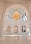Президент Ильхам Алиев и его супруга ознакомились с ходом отделочных работ в мечети Гейдар (ФОТО)