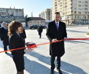 Azerbaijani president attends opening of Yasamal park (PHOTO)