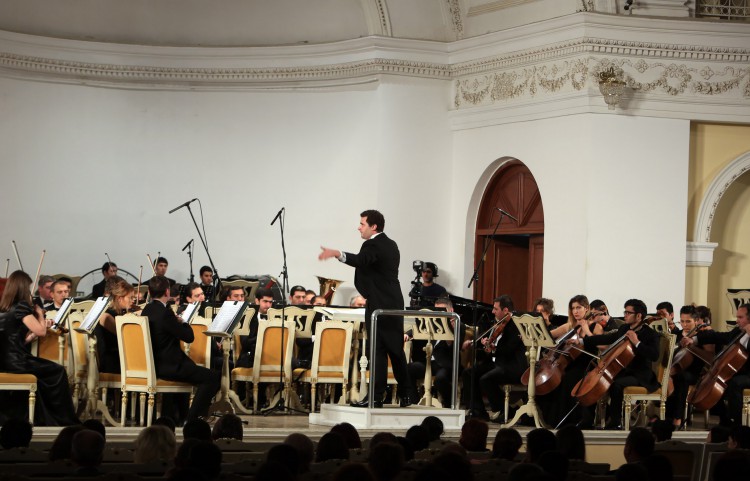 В Филармонии состоялся концерт оркестр "Baku Simfonietta"