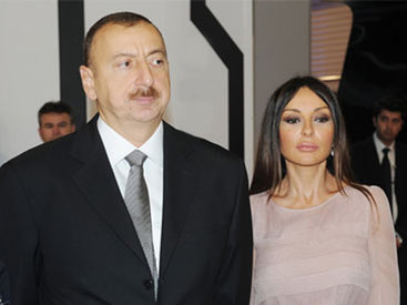 Президент Ильхам Алиев и Первая леди Мехрибан Алиева ознакомились с работами, проведенными в Лянкяранском центре горячих источников и здоровья (версия 2)