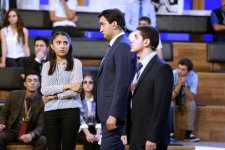 Азербайджанские студенты бились за "Нобелевскую премию мира" (ФОТО)