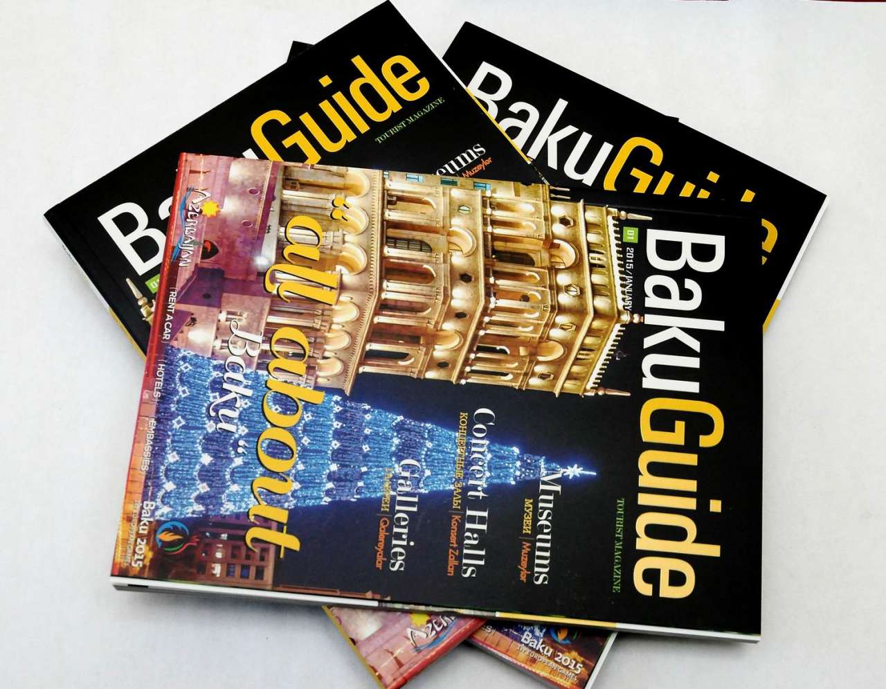 Вышел в свет январский номер каталога-путеводителя "Baku Guide" (ФОТО)