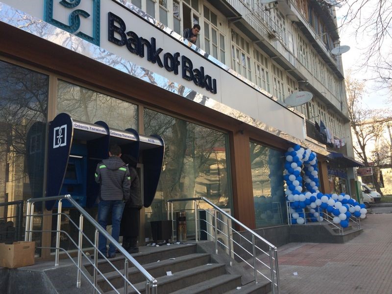 "Bank of Baku"nun Şəki filialı yeni ünvanda (FOTO)