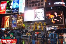 Нью-Йорк глазами азербайджанца: Таймс Сквер - неоновое сердце мегаполиса (ФОТО, часть 1)