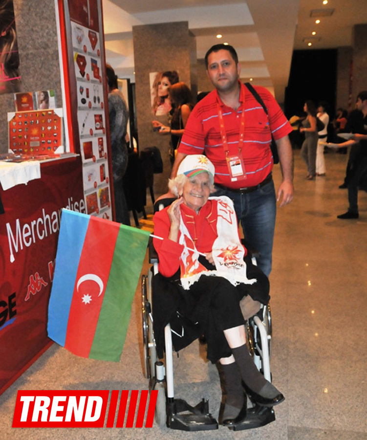 Азербайджанские звезды "Евровидения" отметили 105-летие Эллы Кастнер в Германии (ФОТО)