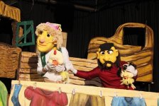 Азербайджанскую пьесу ставят в кукольном театре Тебриза (ФОТО)