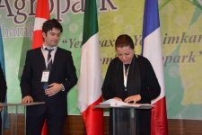 Азербайджанский агропарк достиг первые договоренности с европейскими компаниями (ФОТО)