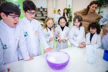 "Uşaqlar üçün ekoloji laboratoriya"nın ilk məşğələsi keçirilib (FOTO)