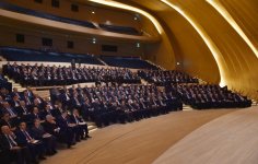 Президент Ильхам Алиев принял участие в конференции, посвященной  итогам первого года реализации Госпрограммы социально-экономического развития регионов в 2014-2018 годах (ФОТО)