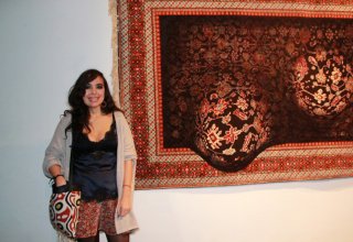 Вице-президент Фонда Гейдара Алиева Лейла Алиева приняла участие в церемонии открытия выставки азербайджанских художников в Лондоне (ФОТО)