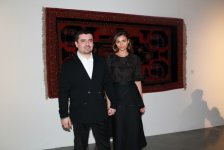 Leyla Əliyevanın iştirakı ilə Londonda Azərbaycan rəssamlarının sərgisi açılıb (FOTO)