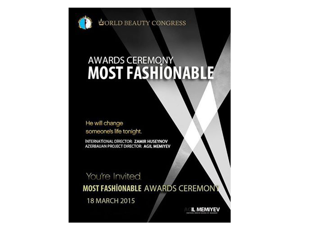 "Most Fashionable Awards Ceremony" в Азербайджане – выбери свою звезду