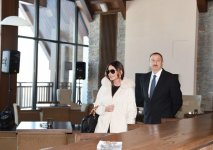 Azerbaijani president and his spouse visit Shahdag tourism complex (PHOTO)
