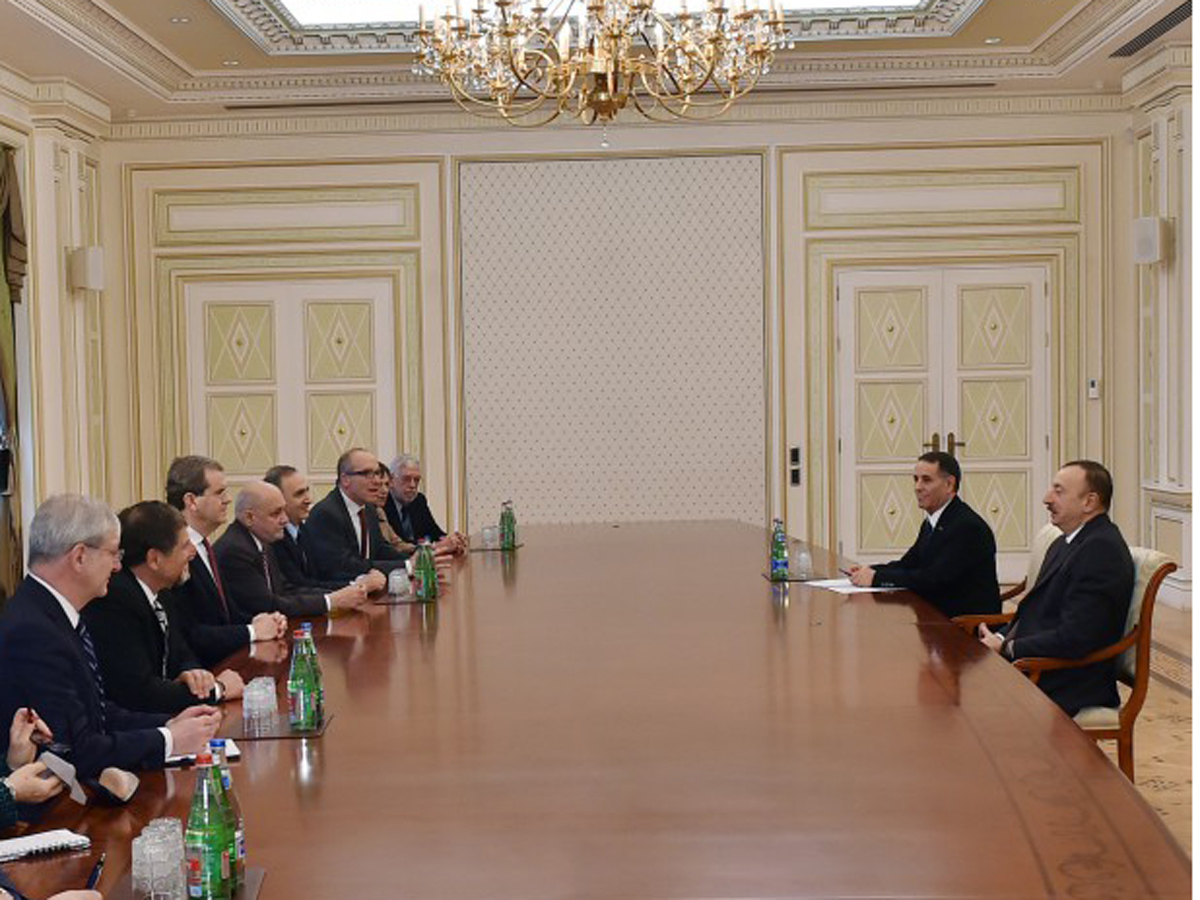 Azerbaijani president receives delegation of American Jewish Committee