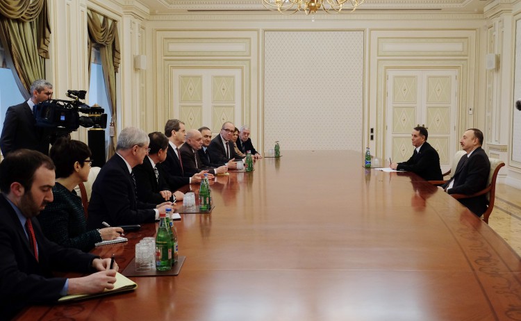 Azerbaijani president receives delegation of American Jewish Committee
