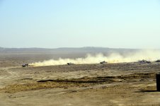 В рамках учений ВС Азербайджана был осуществлен пуск ракет (ФОТО)