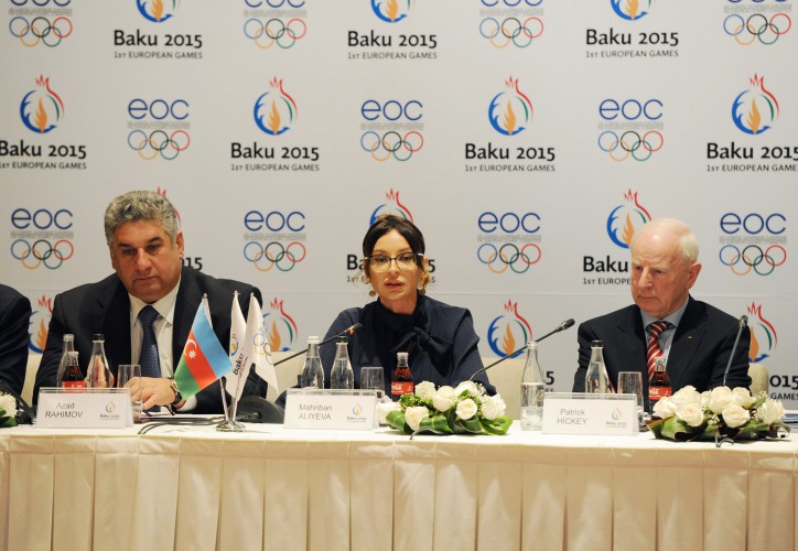 Мехрибан Алиева: Первые Европейские игры «Баку-2015» создадут мощный фундамент для новой спортивной традиции (версия 2) (ФОТО)