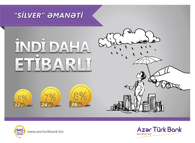 "Azər-Türk Bank"dan yeni əmanət məhsulu