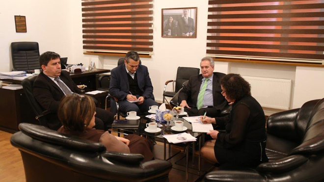 Посол Греции посетил Переводческий Центр Кабмина Азербайджана