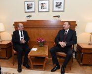 Президент Азербайджана встретился с министром обороны Франции
