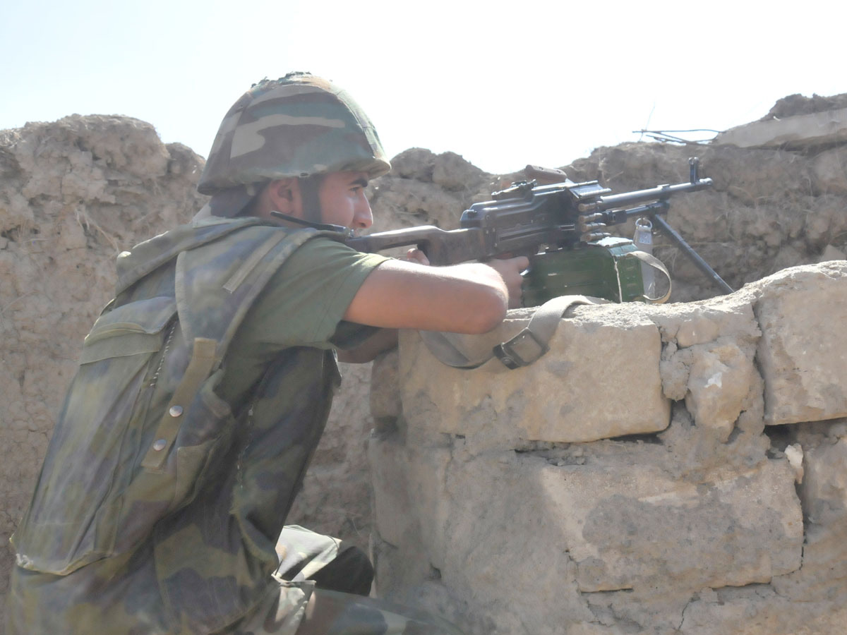 Comparatively quiet situation observed on line of contact of Azerbaijani, Armenian troops