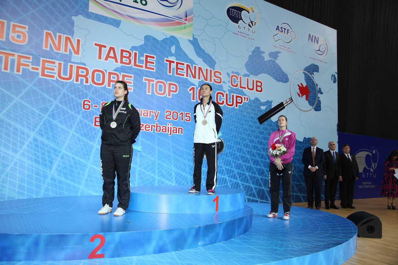 Stolüstü tennis üzrә Avropa "Top-16" kuboku yarışları başa çatıb (FOTO)