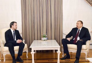 Azerbaijani president receives Deputy head of Russian government