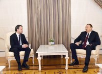 Azerbaijani president receives Deputy head of Russian government
