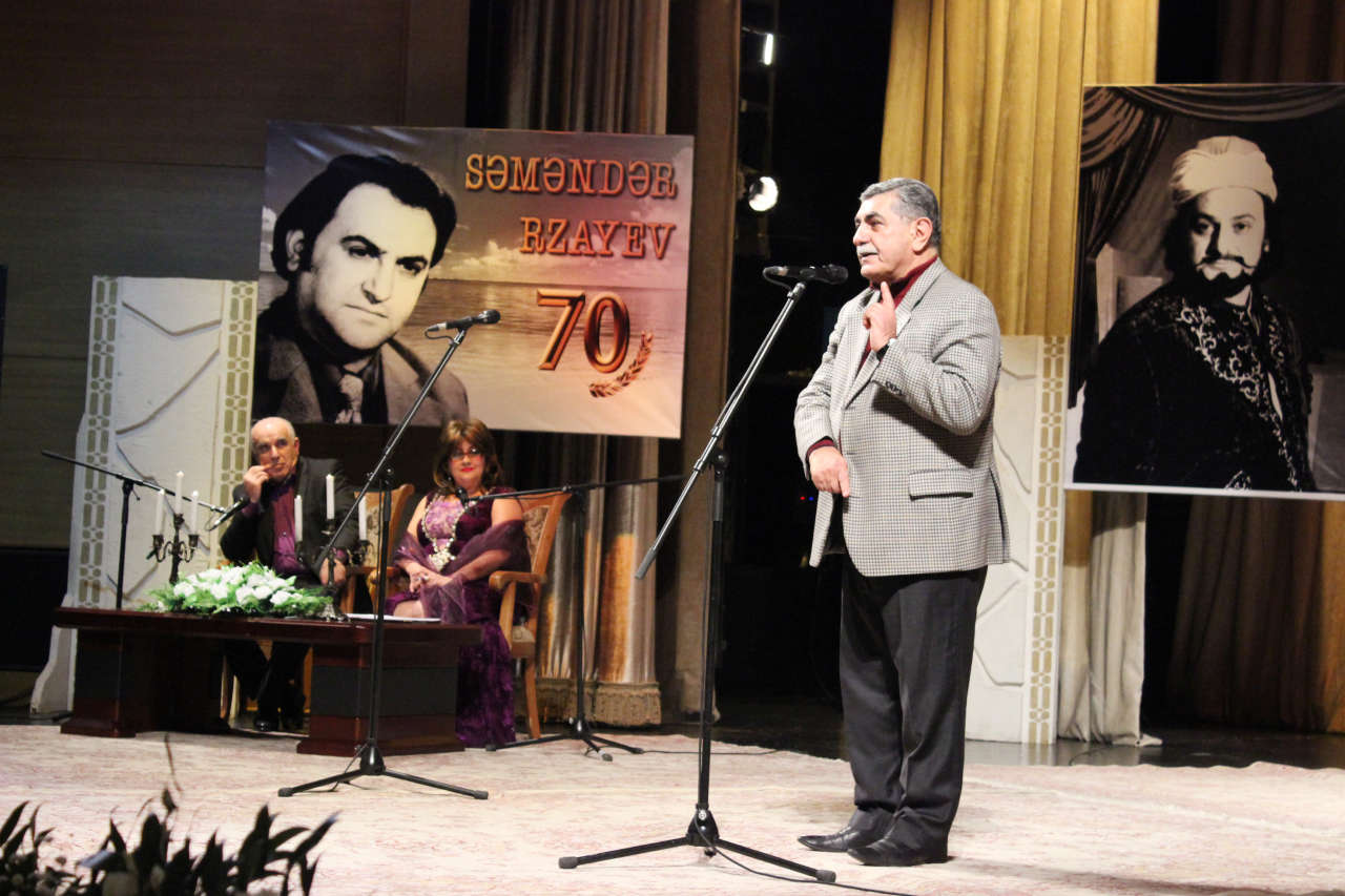 "Его голос мог разрушить стены театра" - 70-летие Самандара Рзаева в Баку (ФОТО)