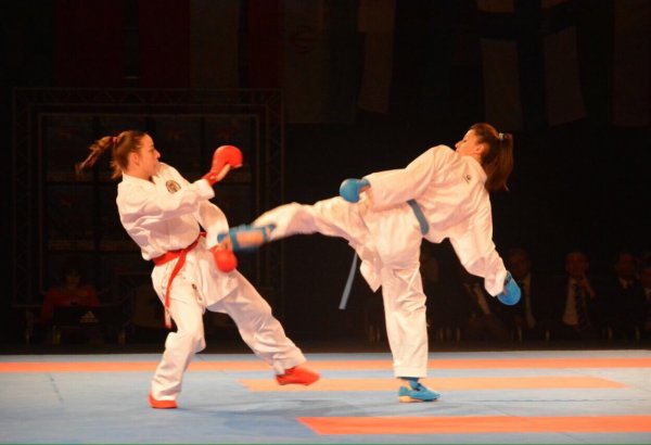 Турецкая каратистка завоевала "золото" Европейских игр в Баку