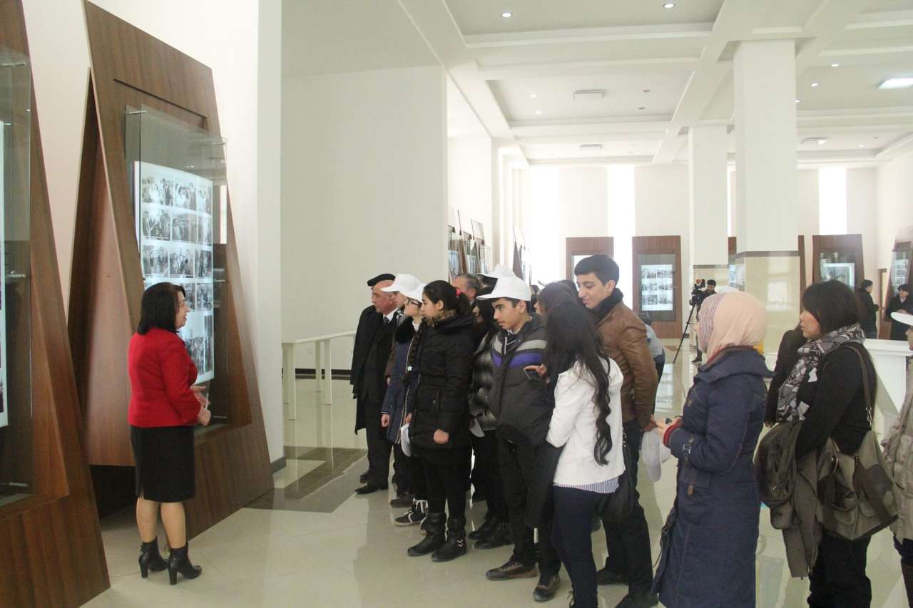 Laçınlı məktəblilər Quba Soyqırımı Memorial Kompleksində oldular (FOTO)