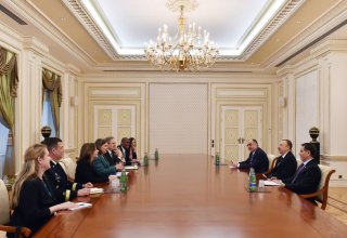 Президент Азербайджана принял делегацию во главе с замгоссекретаря США по вопросам Европы и Евразии