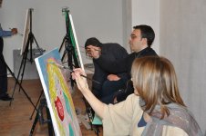 Шашлыки и гранаты – пленэр азербайджанских художников (ФОТО)