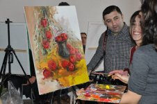 Шашлыки и гранаты – пленэр азербайджанских художников (ФОТО)