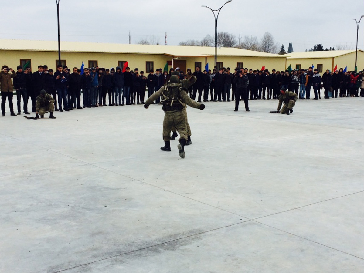 Döyüşkən şagirdlərimiz (FOTO)