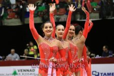 Azərbaycan gimnastları 5 qızıl, 5 gümüş və 2 bürünc medal qazanıblar  (FOTO)