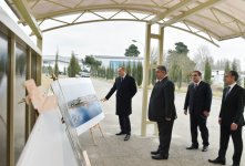 President Ilham Aliyev visits Kur Olympic Training and Sports Center in Mingachevir