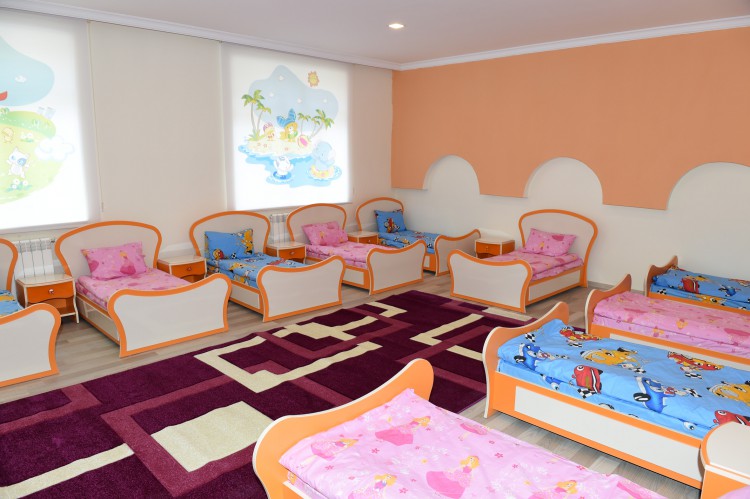 Состоялось открытие детского сада, построенного в Мингячевире по инициативе Фонда Гейдара Алиева (ФОТО)