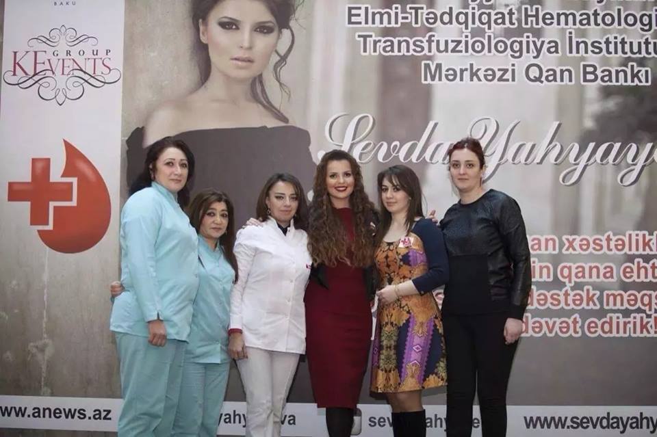 Азербайджанские звезды провели донорскую акцию  (ФОТО)