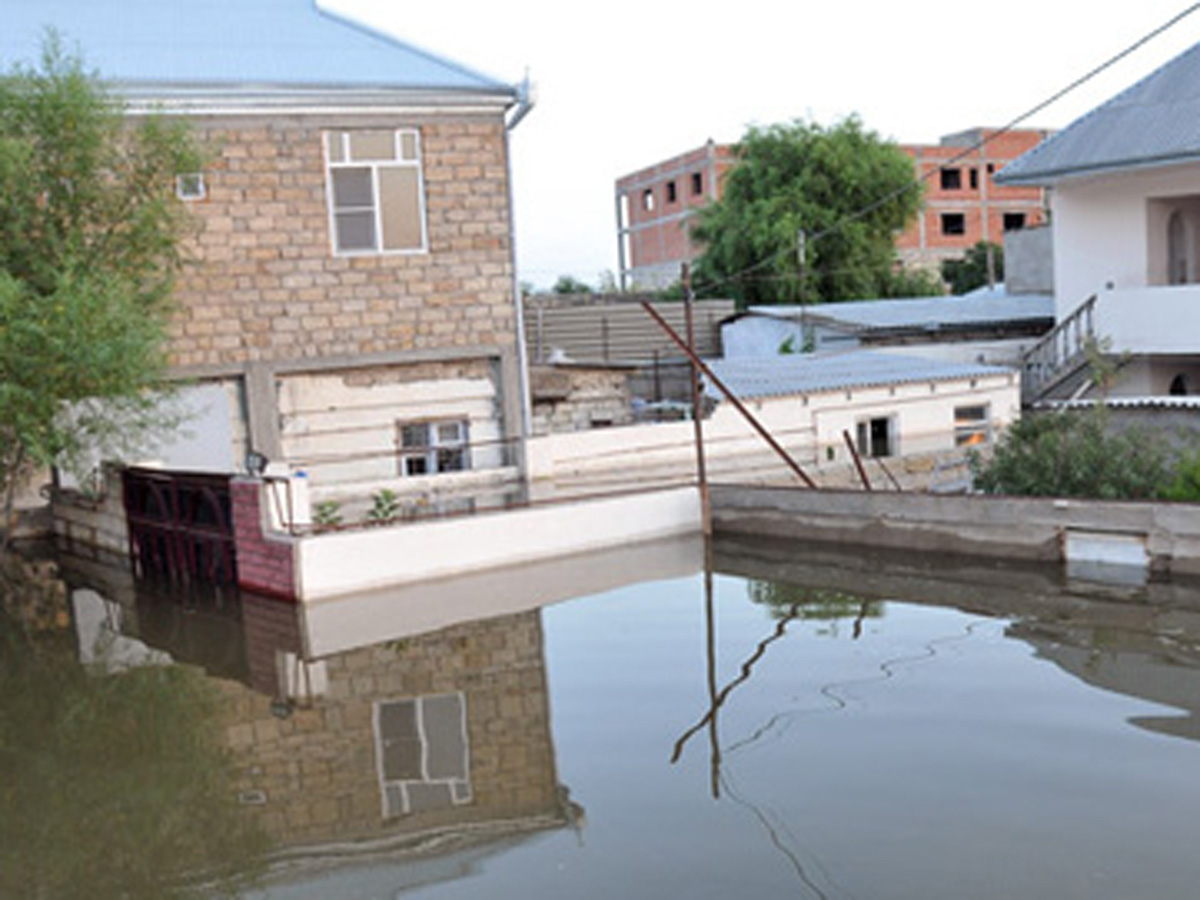 В результате селя затоплено более 200 приусадебных участков  в Загатальском районе